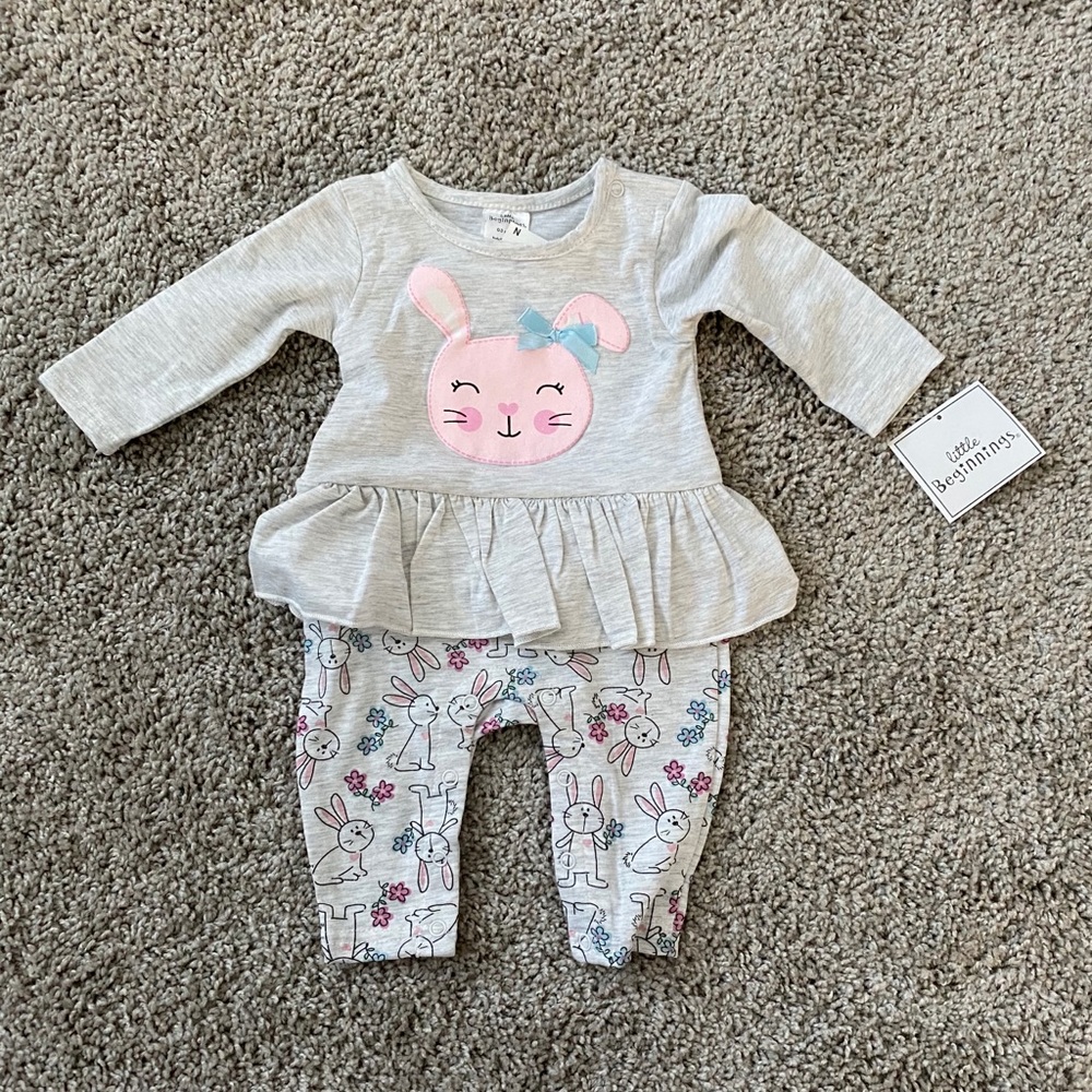 Baby girl matching set